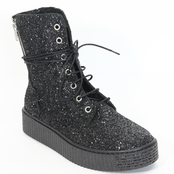 Lust for Life Combat Boots sz 37 Platform Shoe - Picture 3 of 8